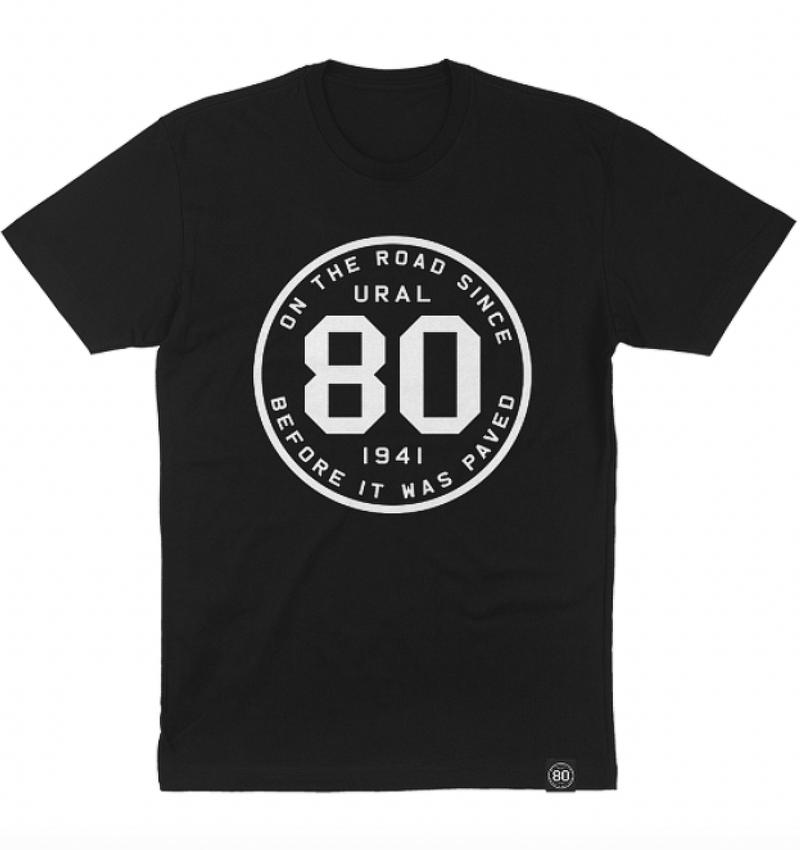 T-SHIRT 80TH ANNIVERSARY BADGE