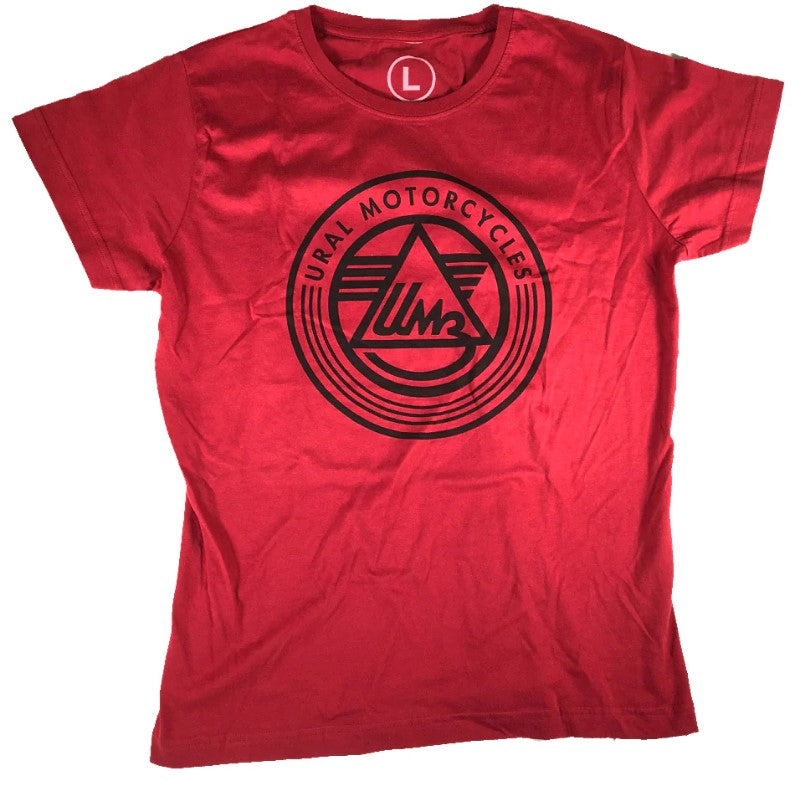 T-SHIRT LADIES LOGO RED