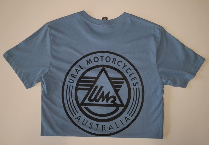T-SHIRT LIGHT BLUE SHORT SLEEVE