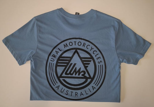 T-SHIRT LIGHT BLUE SHORT SLEEVE