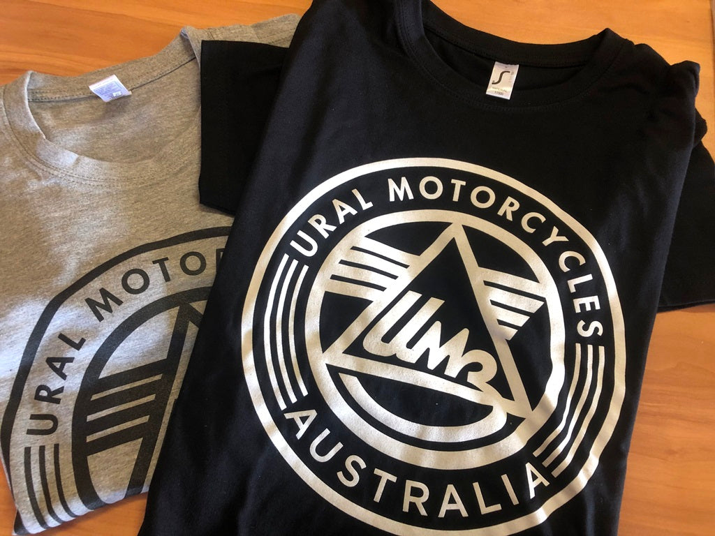 T-SHIRT URAL ROUND LOGO GREY